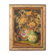 Still life with sunflowers and majolica jug