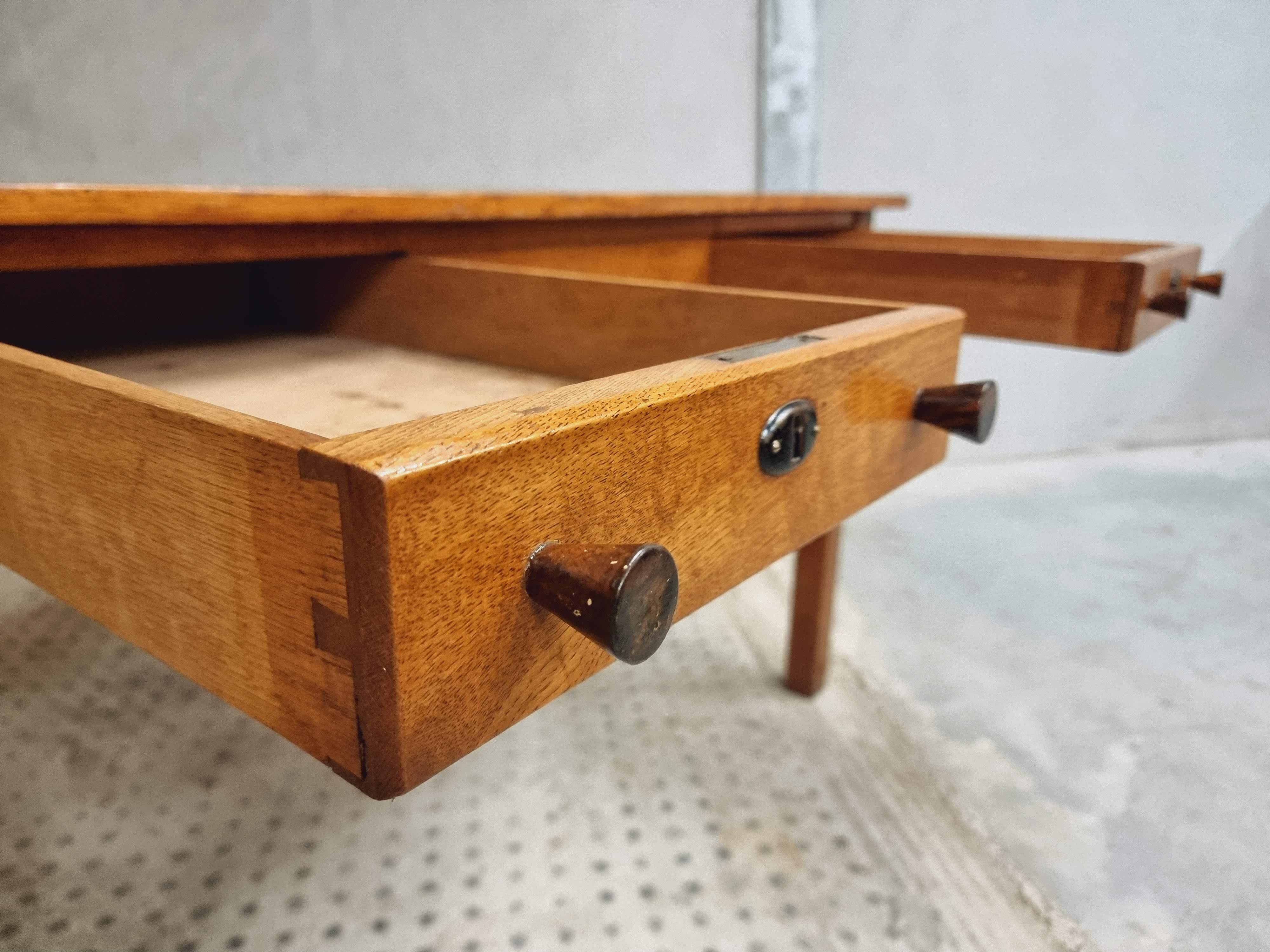 Antique table dining table Hague School oak