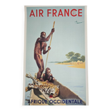 Air France poster - West Africa