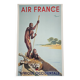 Affiche Air France - Afrique Occidentale