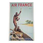 Air France poster - West Africa