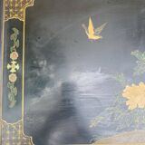 Chinese furniture console 1960 lase wood