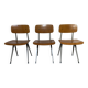 Set of 3 Friso Kramer chairs for Ahrend by Cirkel Result 60s 70s