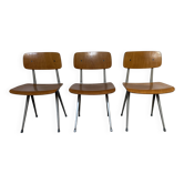 Set of 3 Friso Kramer chairs for Ahrend by Cirkel Result 60s 70s