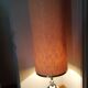 Vintage chrome lamppost from the 70s with its dayof