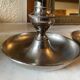 Antique up and down candlesticks