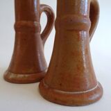 Pottery sandstone candle holders