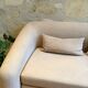 2-seater convertible sofa bed Westing model Eliot in fabric