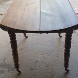 Table louis Philippe merisier massive