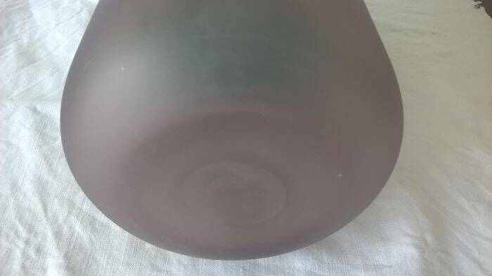 Contemporary two-tone vase