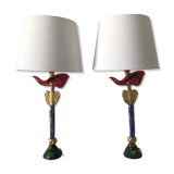 Pair of table lamps Fondica, Pierre Casenove, 1994
