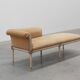 Neo-classical style chaise longue, France ca. 1990