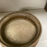 Plat saladier en grès ancien