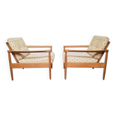 Paire de fauteuils scandinaves, 1960