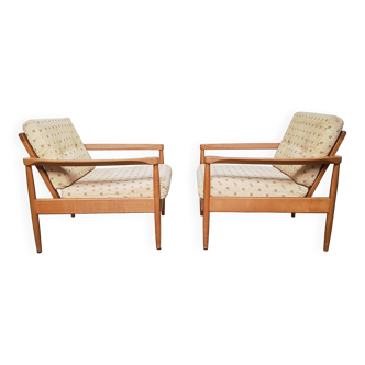 Pair of Scandinavian armchairs, 1960