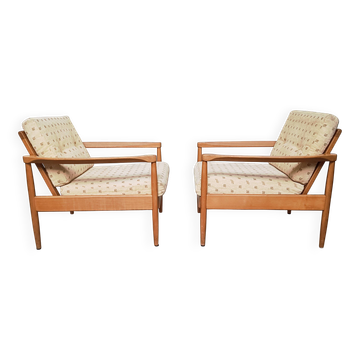 Pair of Scandinavian armchairs, 1960