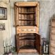 Corner unit in pine