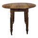 Drop-leaf table in cherry wood