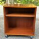 Scandinavian rolling side table LACOUR Paris Hi-Fi / Vinyls 1960