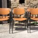 6 fauteuils Stella, années 60