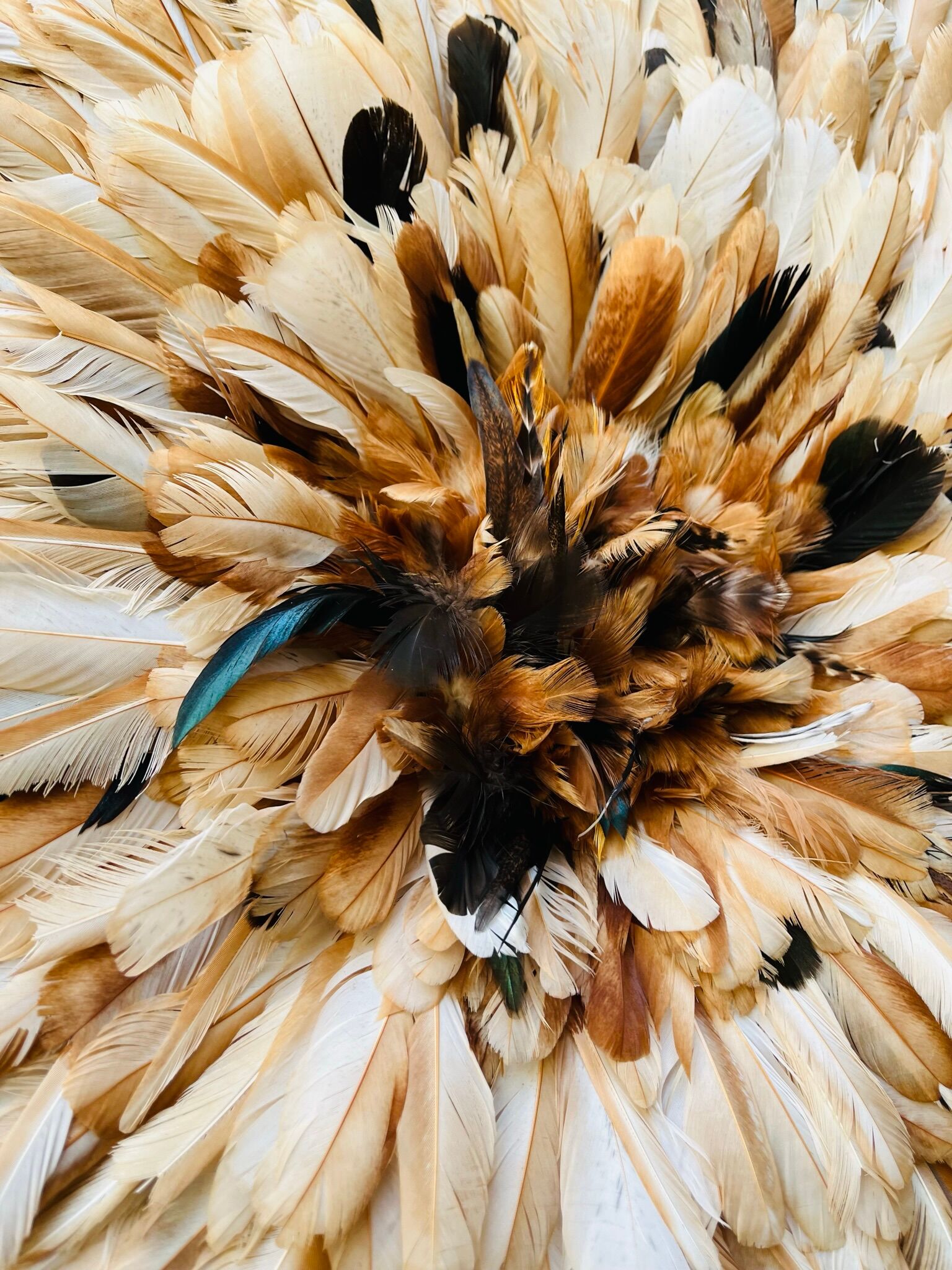 Juju Hat beige speckled 65 cm