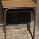 School table School desk wood metal vintage