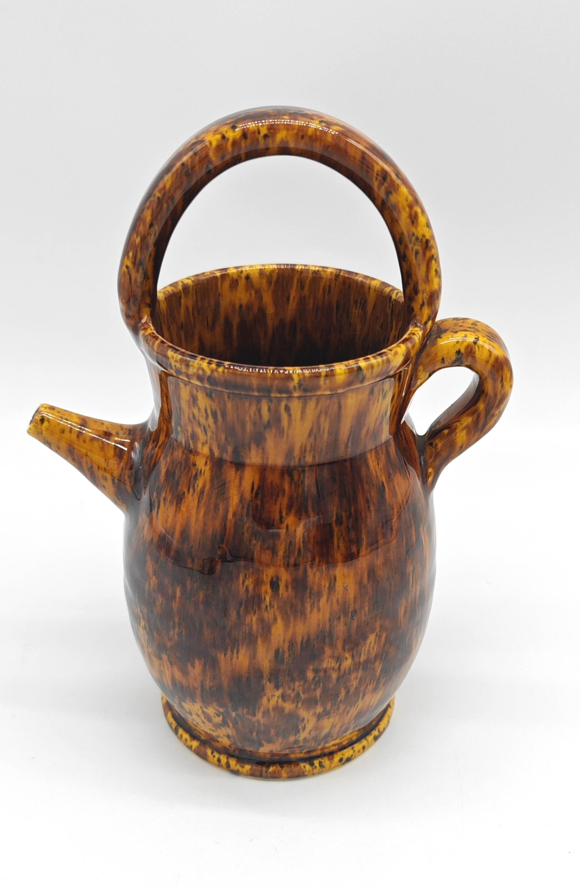 Small tiger glazed ceramic kid