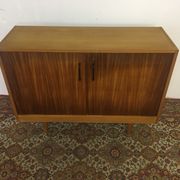 Light wood and rosewood buffet 60s