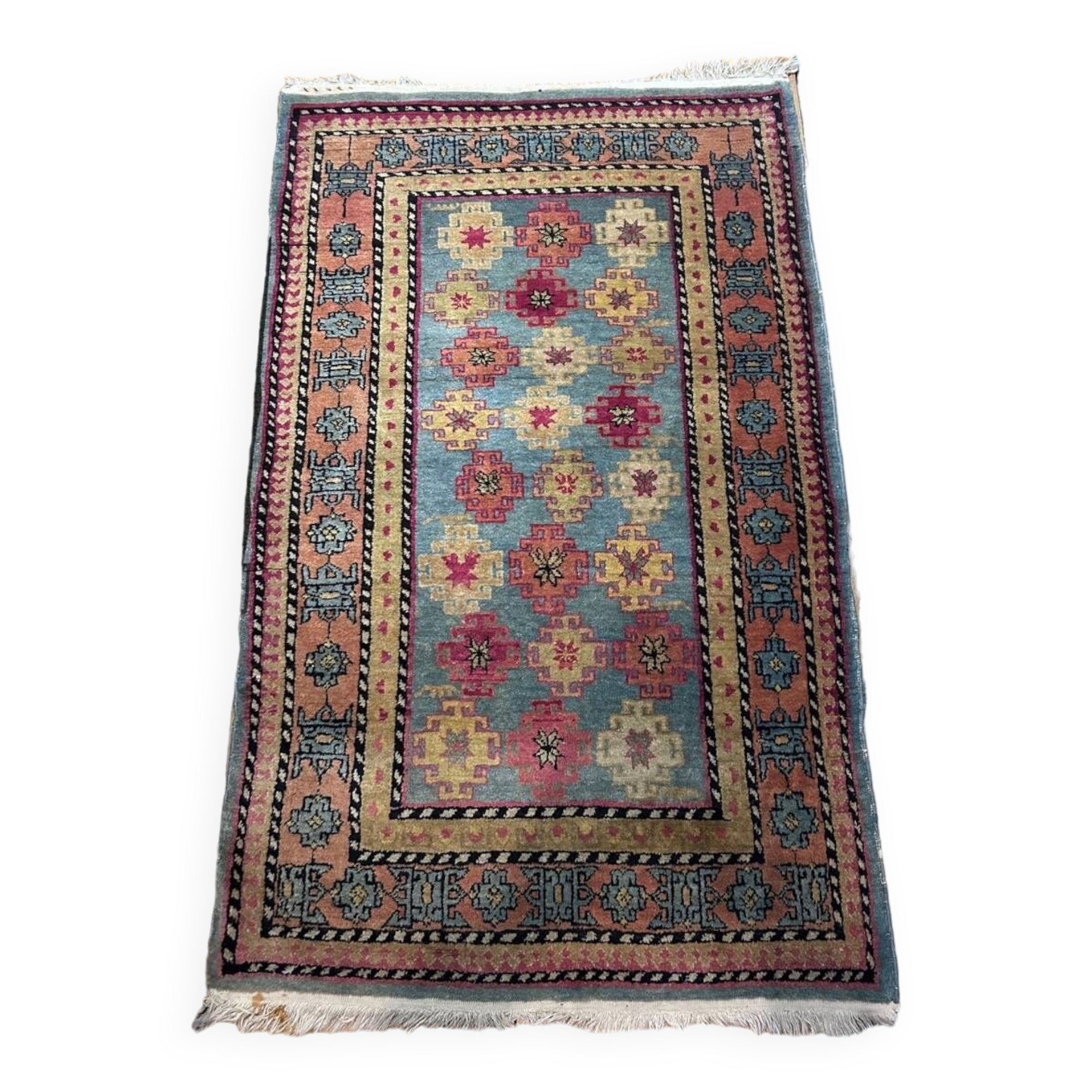 Kazak oriental hallway rug