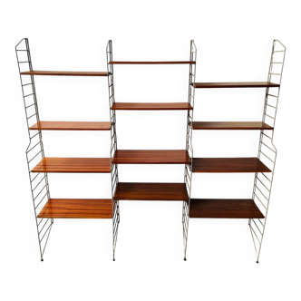 1960s Mid-Century modern Ladderax shelving system  by Robert Heal for Stapl