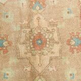 5x8 Peach Red Cream Turkish Rug, 240x164Cm SK 19201