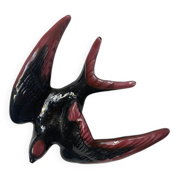 Hirondelle en céramique