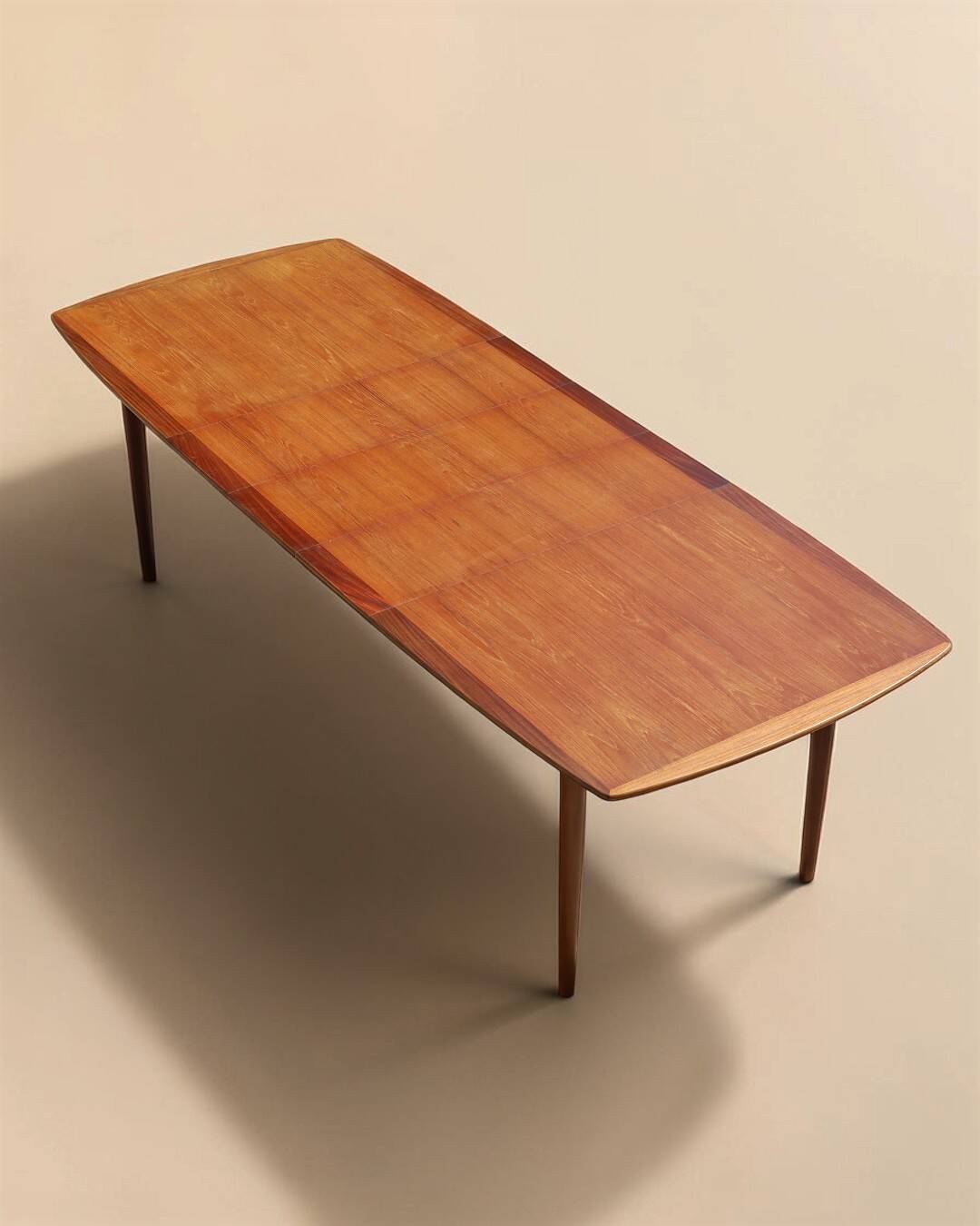 Teak table, Alf Aarseth, Gustav Bahus Mobelfabrik, Norway, 1960s