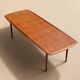 Teak table, Alf Aarseth, Gustav Bahus Mobelfabrik, Norway, 1960s