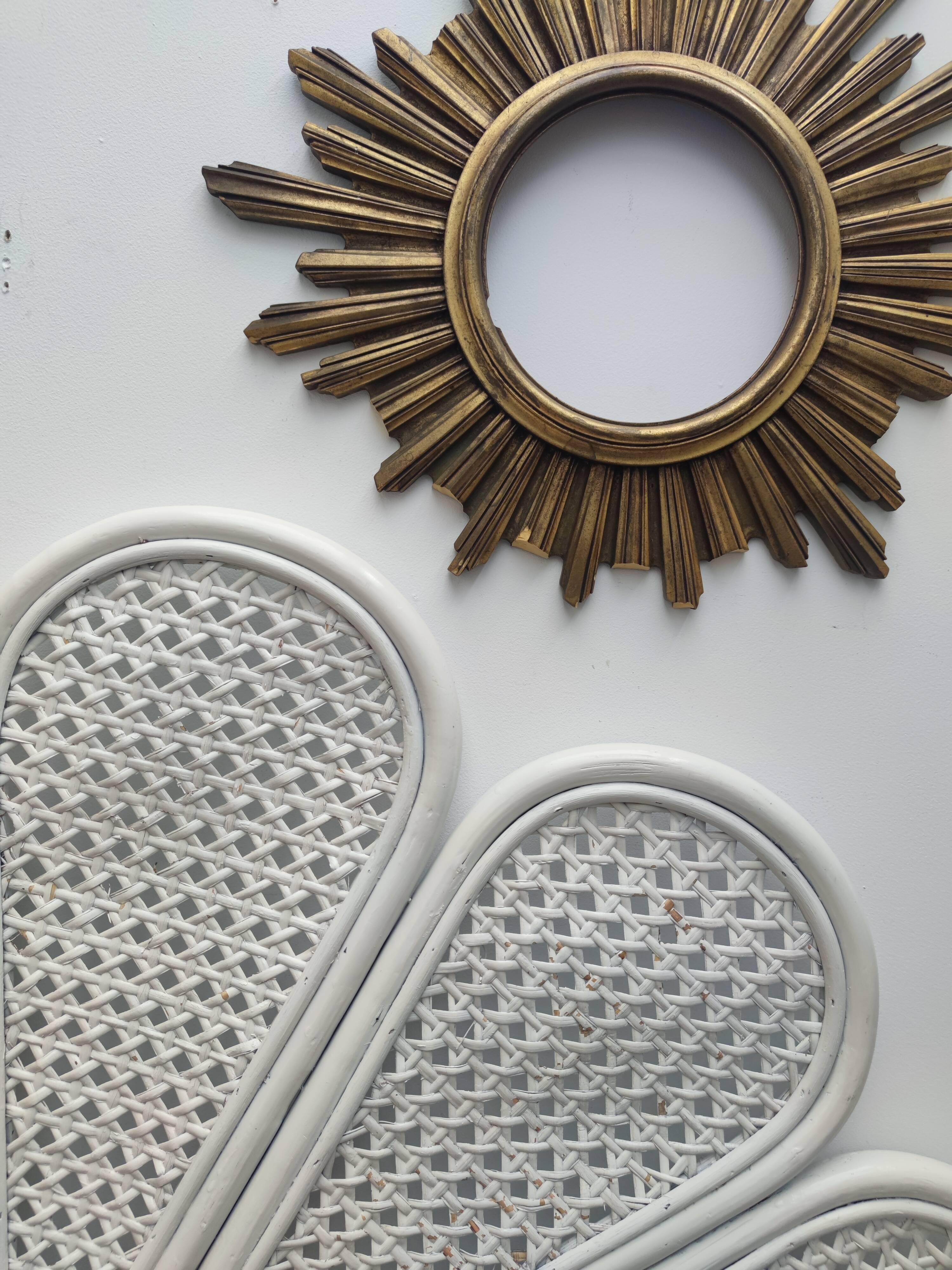 Double canned headboard