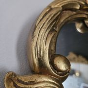 Vintage gilded Louis XV style mirror.