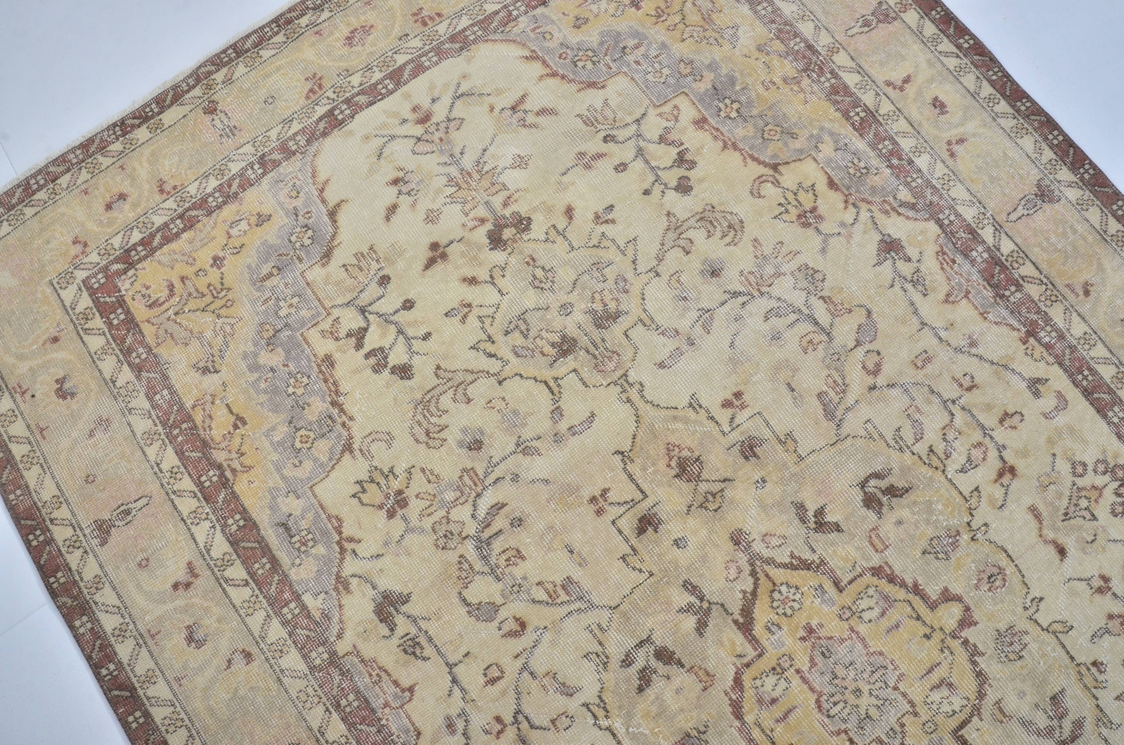 Oushak Wool Anatolian Carpet sku 3200