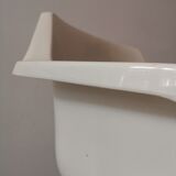 White swivel tulip chair, design 1970