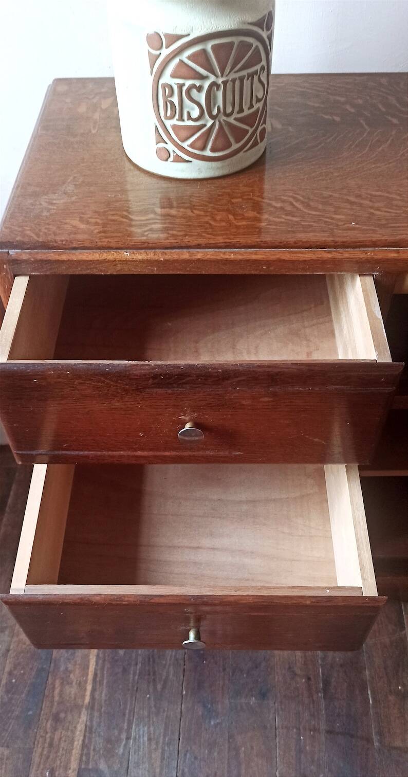 Chest of drawers, chiffonier 5 drawers in solid wood