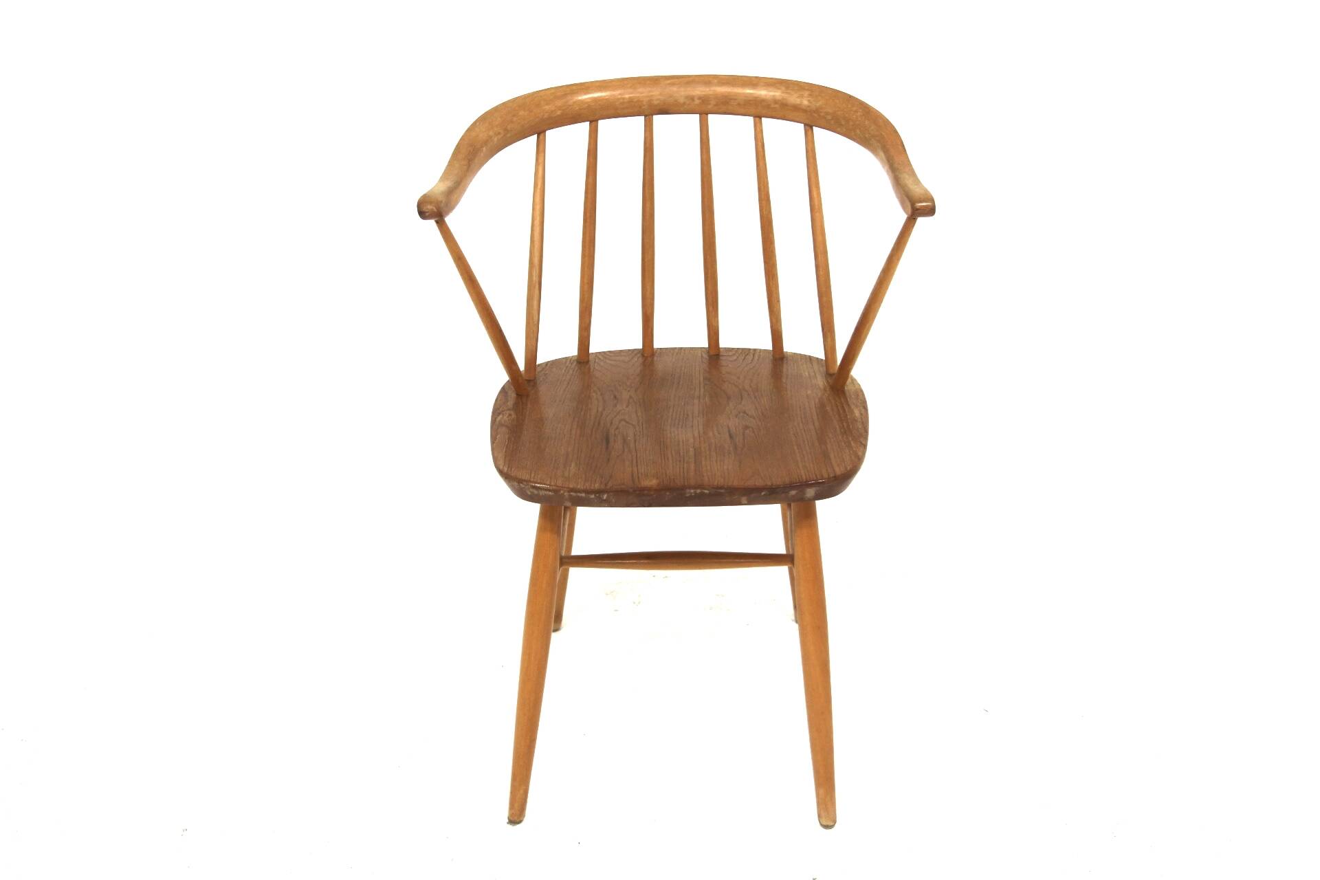 Set of 3 Scandinavian "Pinnstolar" chairs, Nesto, Nässjö, Sweden, 1960