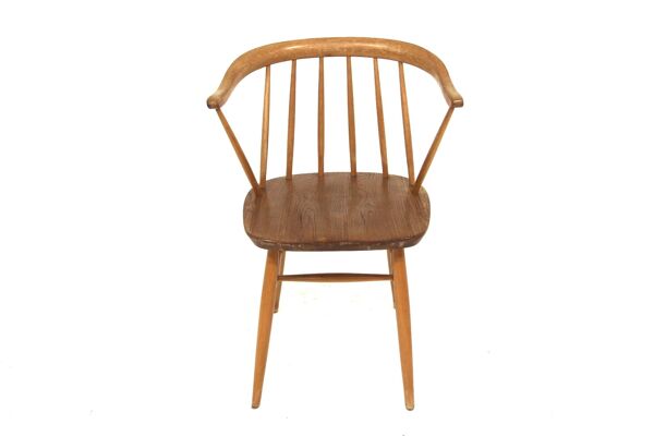 Set de 3 chaises scandinave ''Pinnstolar'', Nesto, Nässjö, Suède, 1960