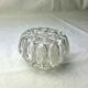 Vintage glass pencil holder