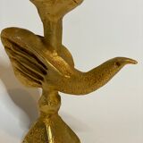 Set of candle holders representing birdsby Pierre Casenove
