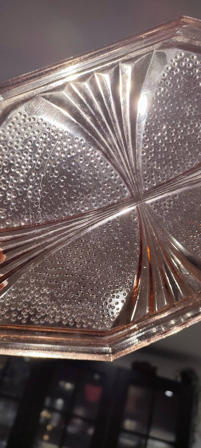 Art Deco Rosaline dish