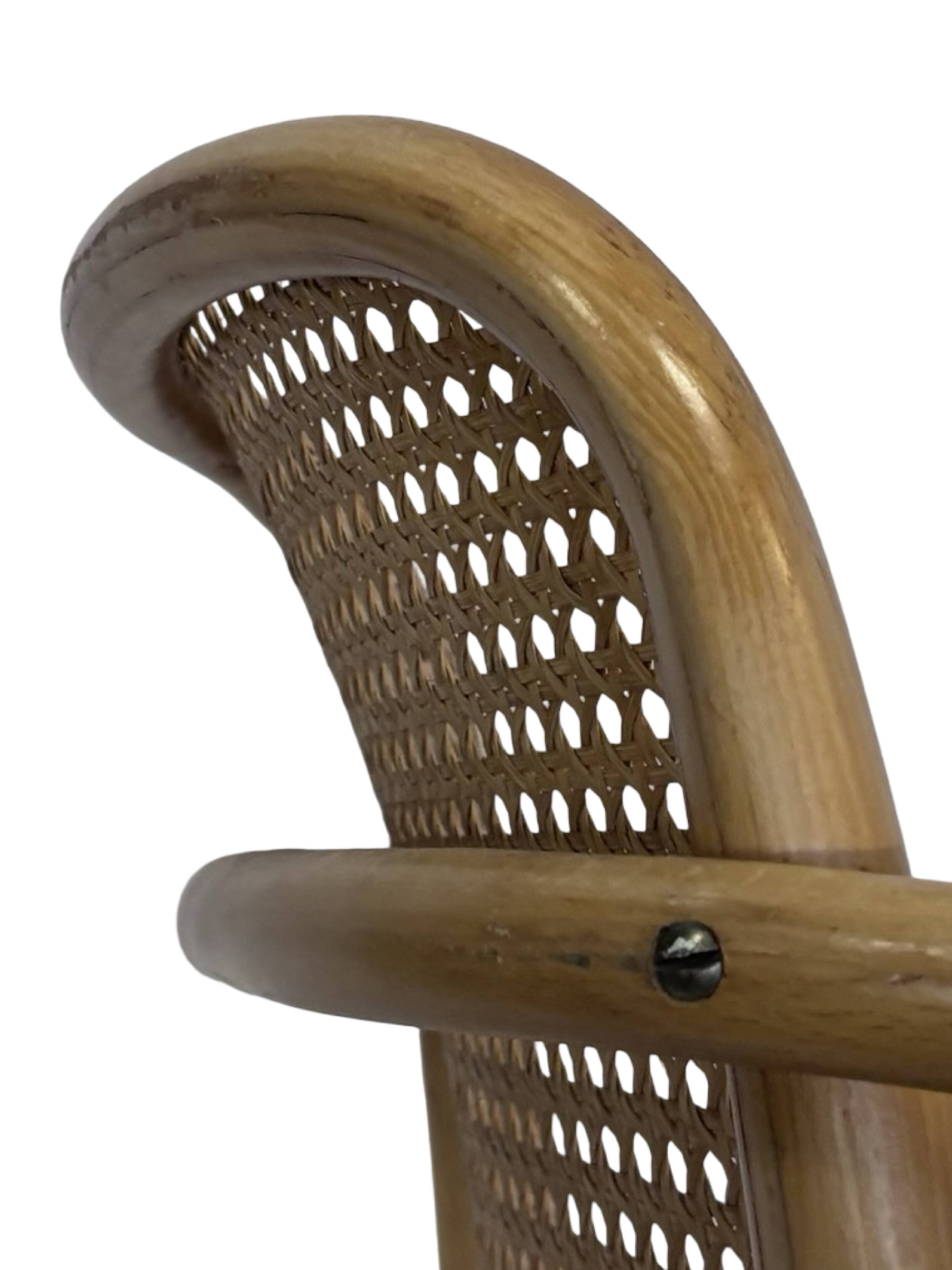 Chaise vintage modèle 811 / Chaise de Prague par Josef Hoffmann pour Ligna FMG 1950