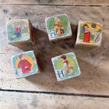 Wooden cubes