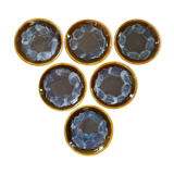 Six Vallauris plates