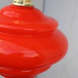 Suspension in orange opaline