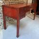 Ancient Chinese red laqué desk