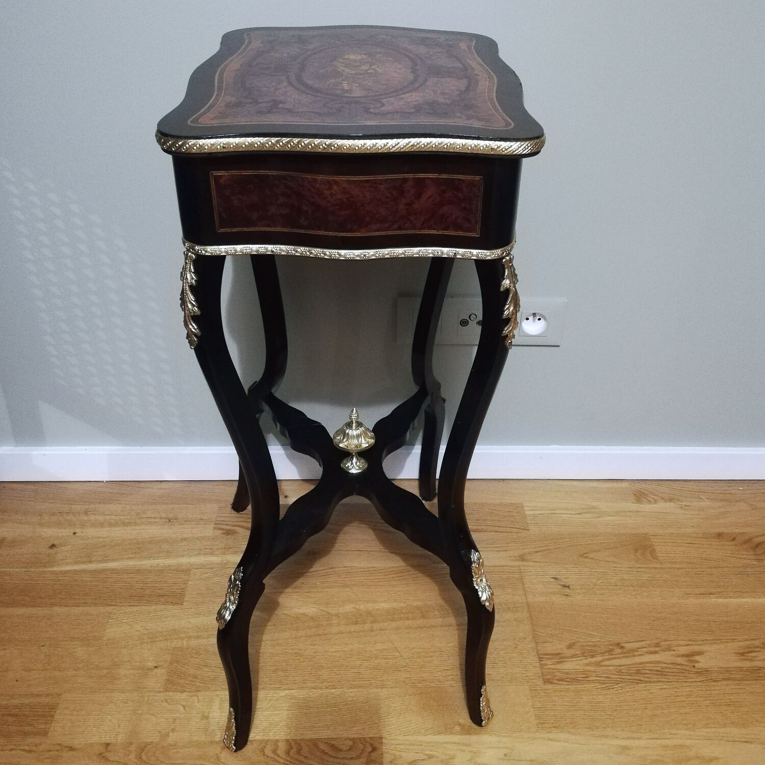 Dressing table in marquetry style Napoleon III